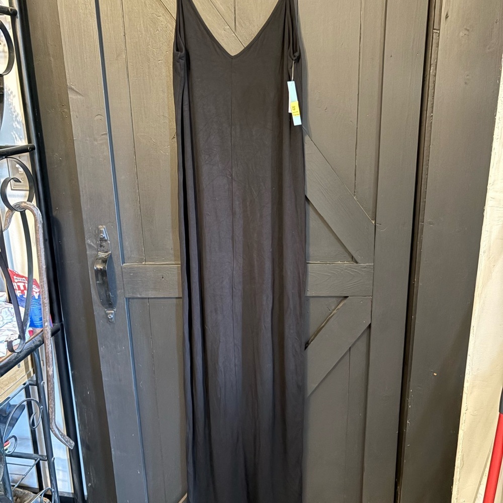 Abound Classic Black Sleeveless Maxi Dress